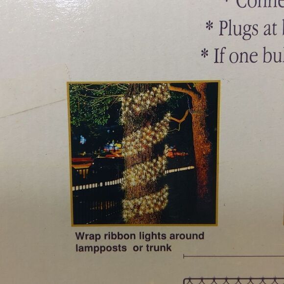 Holiday Time twinkling ribbon light set - Picture 6 of 13